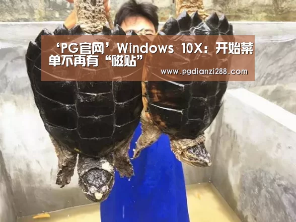 ‘PG官网’Windows 10X:开始菜单不再有“磁贴”(图1) PG Soft APP